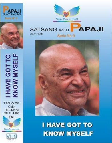 09. Satsang with Poonjaji: „I`ve got to know myself“ 1996