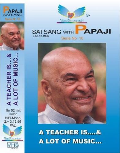 10. Satsang with Poonjaji: „A teacher is...and a lot of music“ 1996