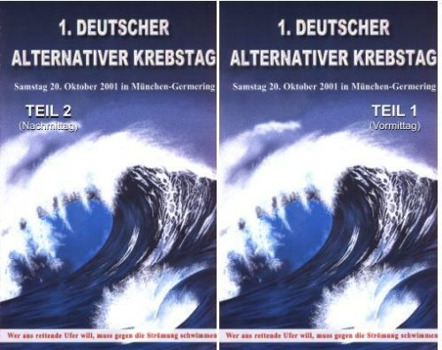 1. Deutscher Alternativer Krebstag in Germering 2001