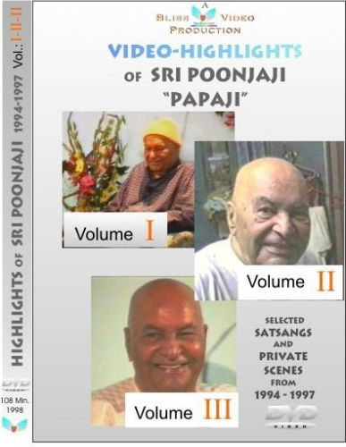 3er-Set Video-Highlights of Poonjaji